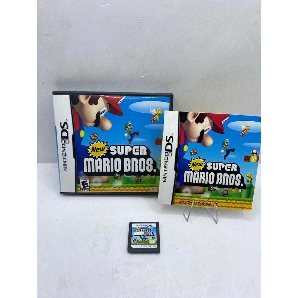 Nintendo DS New Super Mario Bros. Game CIB w manual